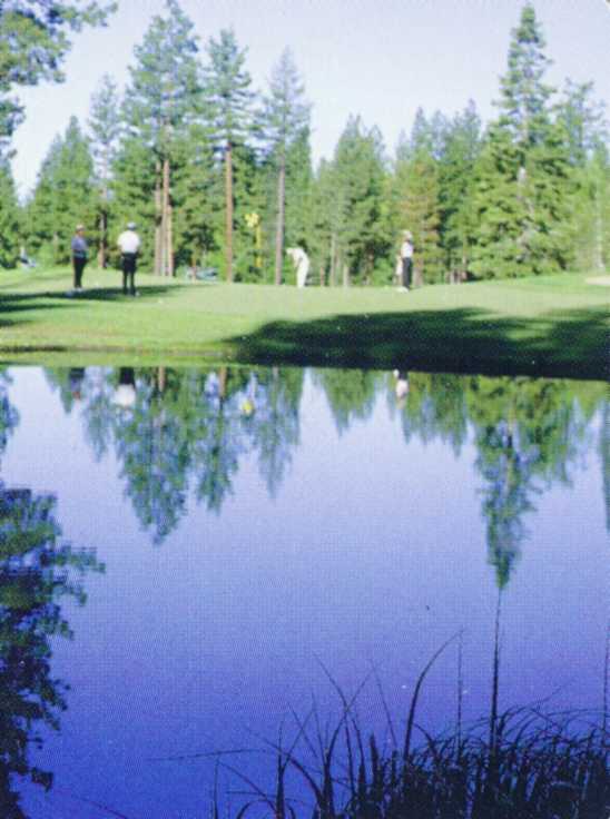 Golfing