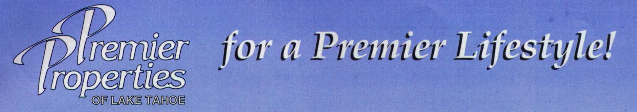 Premier Properties of Lake Tahoe